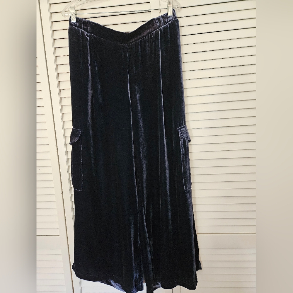 Johnny Was JADE Velvet Cargo Trousers